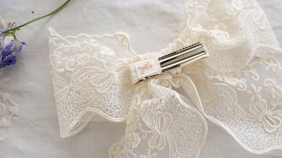 15532蝴蝶結髮夾(三色)3