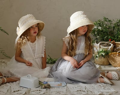 032329造型花邊連身裙(兩色)9