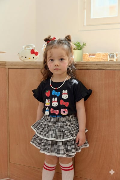 041423格子蛋糕褲裙(兩色)4