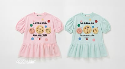 041353餅乾連身裙(兩色)1