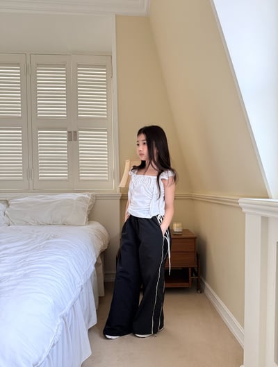 042157側邊線條褲(兩色)7