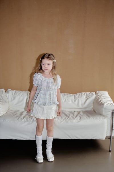 032708格子造型上衣(兩色)5