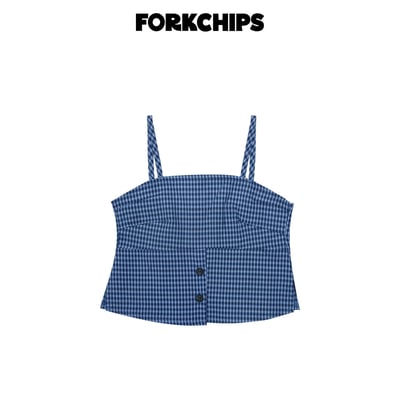 042004細肩格子背心(兩色)3