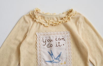 15501花邊小鳥上衣(三色)6