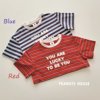 031836英文條紋上衣(兩色)1