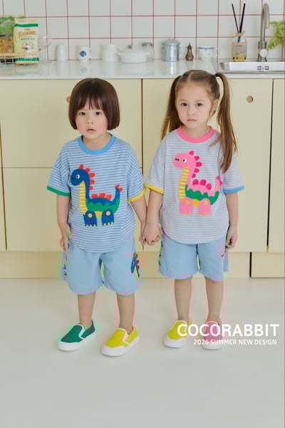 041386英文恐龍短褲(兩色)4