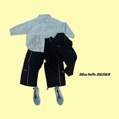 53025親子翻領上衣3