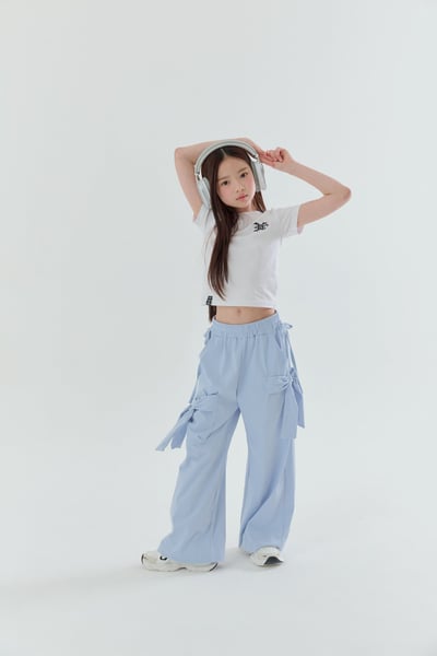 040235蝴蝶結造型褲(兩色)6