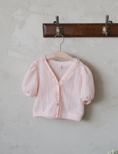 032369優雅短袖外套(兩色)4