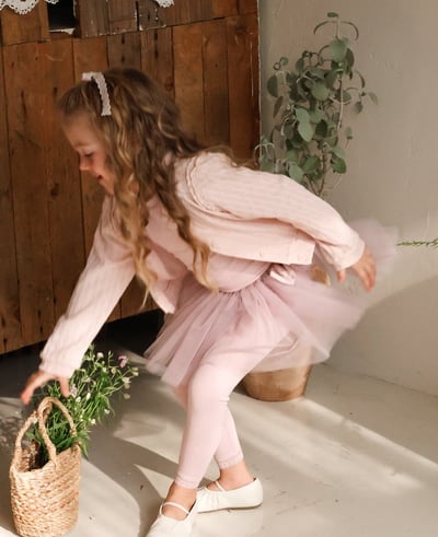 15513下擺小花直紋內搭褲(四色)4