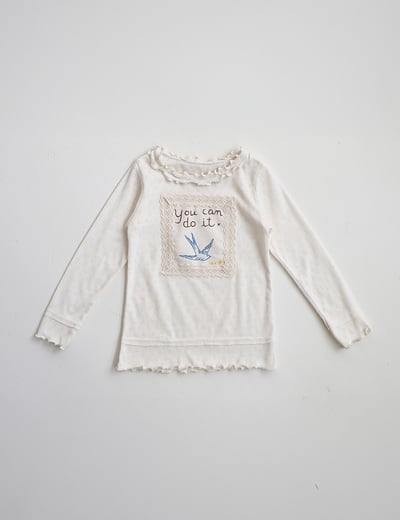 15501花邊小鳥上衣(三色)3