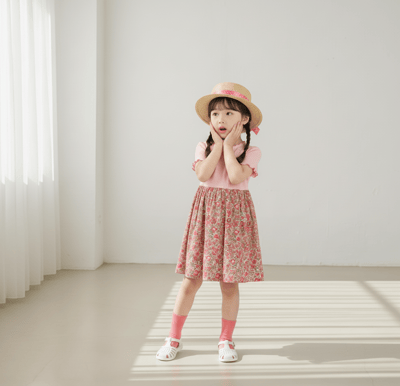 042336花連身裙(兩色)7