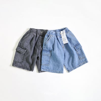 050905口袋牛仔短褲(兩色)3