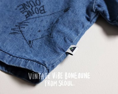 041753翻領狐狸牛仔上衣2