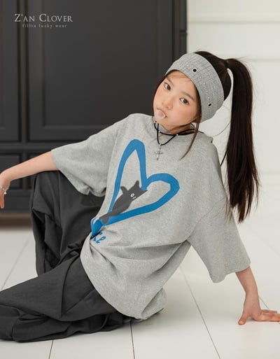 032501愛心貓咪上衣(兩色)16