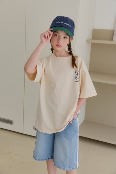 041008側邊線條牛仔短褲(兩色)10