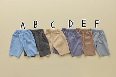 042340休閒短褲(六色)1