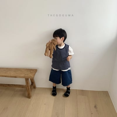 031931後面標籤牛仔短褲(兩色)4