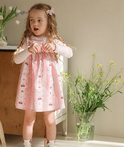 15528櫻桃格子背心裙(三色)11