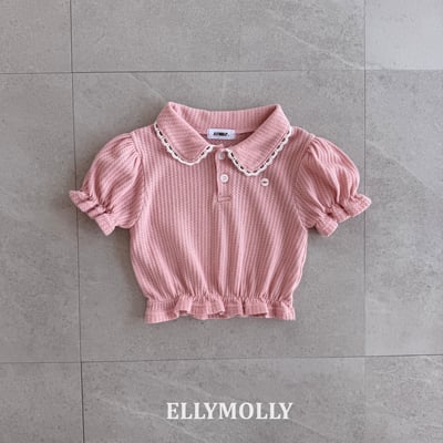 040710花邊翻領上衣(兩色)3