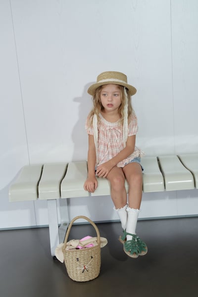 032708格子造型上衣(兩色)10