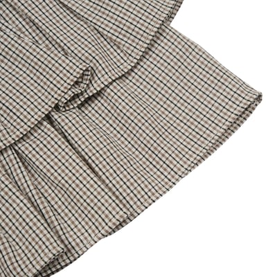 042035格子蛋糕褲裙(兩色)5