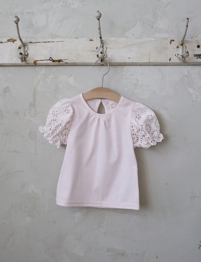 032311雕花袖上衣(四色)7