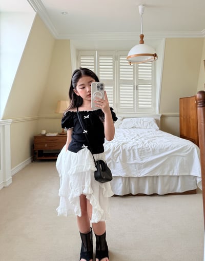 042153蝴蝶結上衣(兩色)2