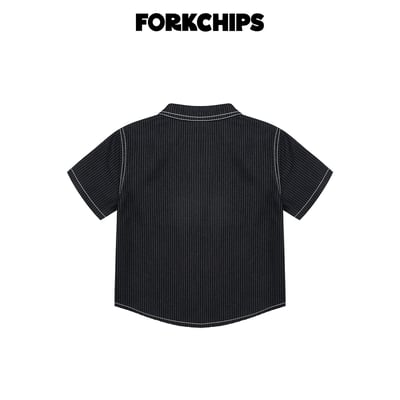 042024翻領直紋上衣3