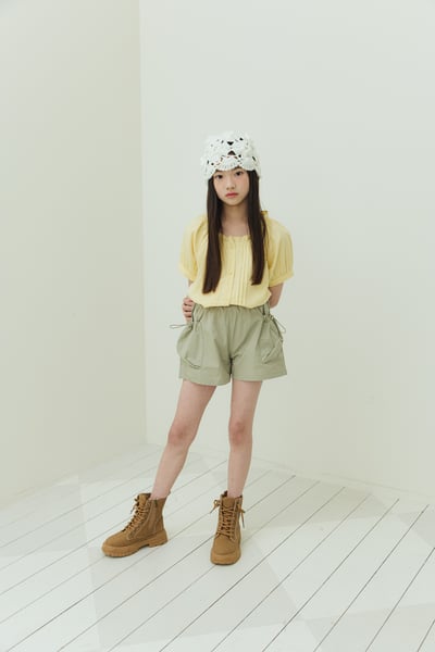 032409抽繩口袋短褲(兩色)7