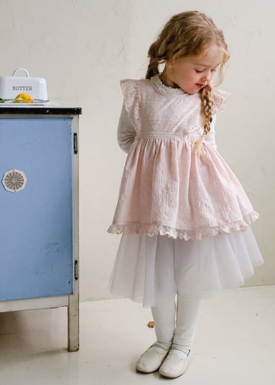 15522浪漫花邊圍裙背心裙(兩色)9