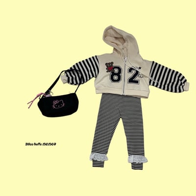 53010數字82連帽外套(兩色)4