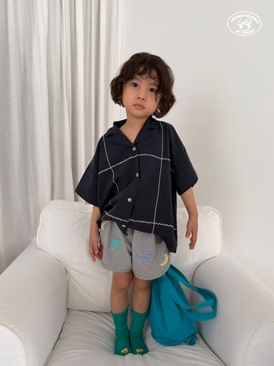 041614圖樣短褲(兩色)4