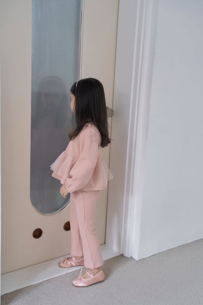 25427粉紅蝴蝶結套裝5