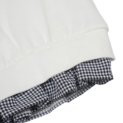 042018翻領格子袖上衣(兩色)7