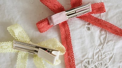 15531蝴蝶結髮夾(五色)3