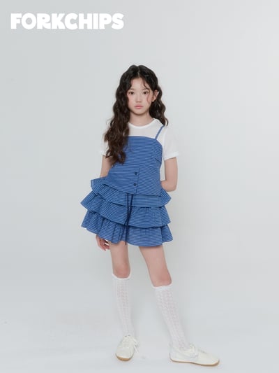 042035格子蛋糕褲裙(兩色)10