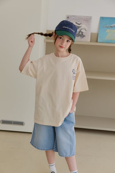 041008側邊線條牛仔短褲(兩色)13