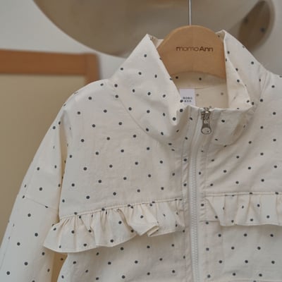 25401花邊點點外套3