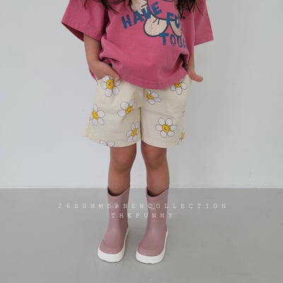042432花朵短褲(兩色)8