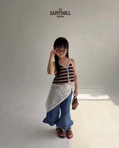 042665親子花邊牛仔褲(兩色)9