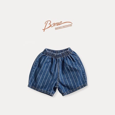 041716直紋牛仔短褲1