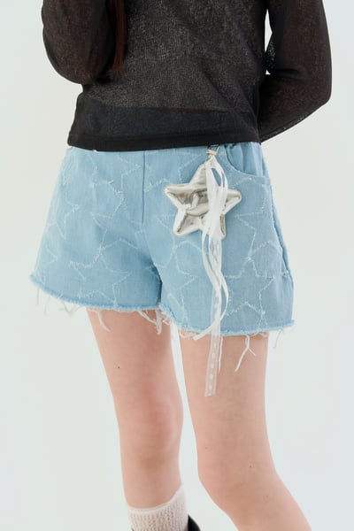 040215星星牛仔短褲1