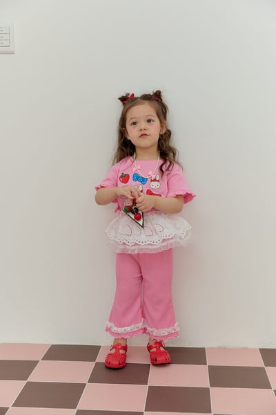 041433花邊造型褲(三色)7