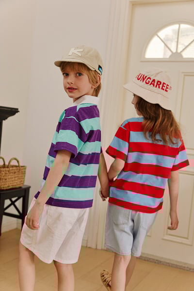 041113翻領條紋上衣(兩色)5