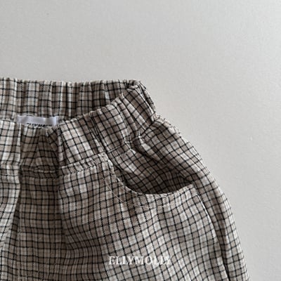 040763格子短褲(三色)8