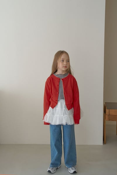 25423花邊口袋牛仔褲10