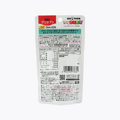 UHA味覺糖CoQ10+DHA&EPA軟糖芒果口味(14日)2