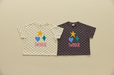 042317圖形點點上衣(兩色)1