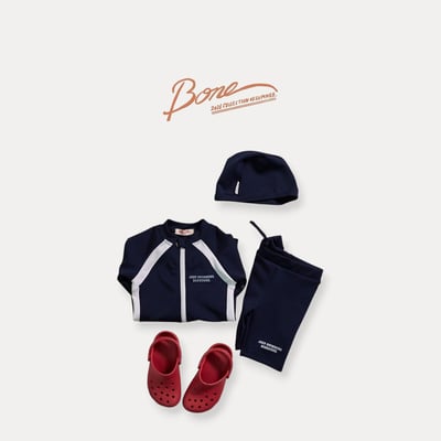 041765深藍連身泳裝5